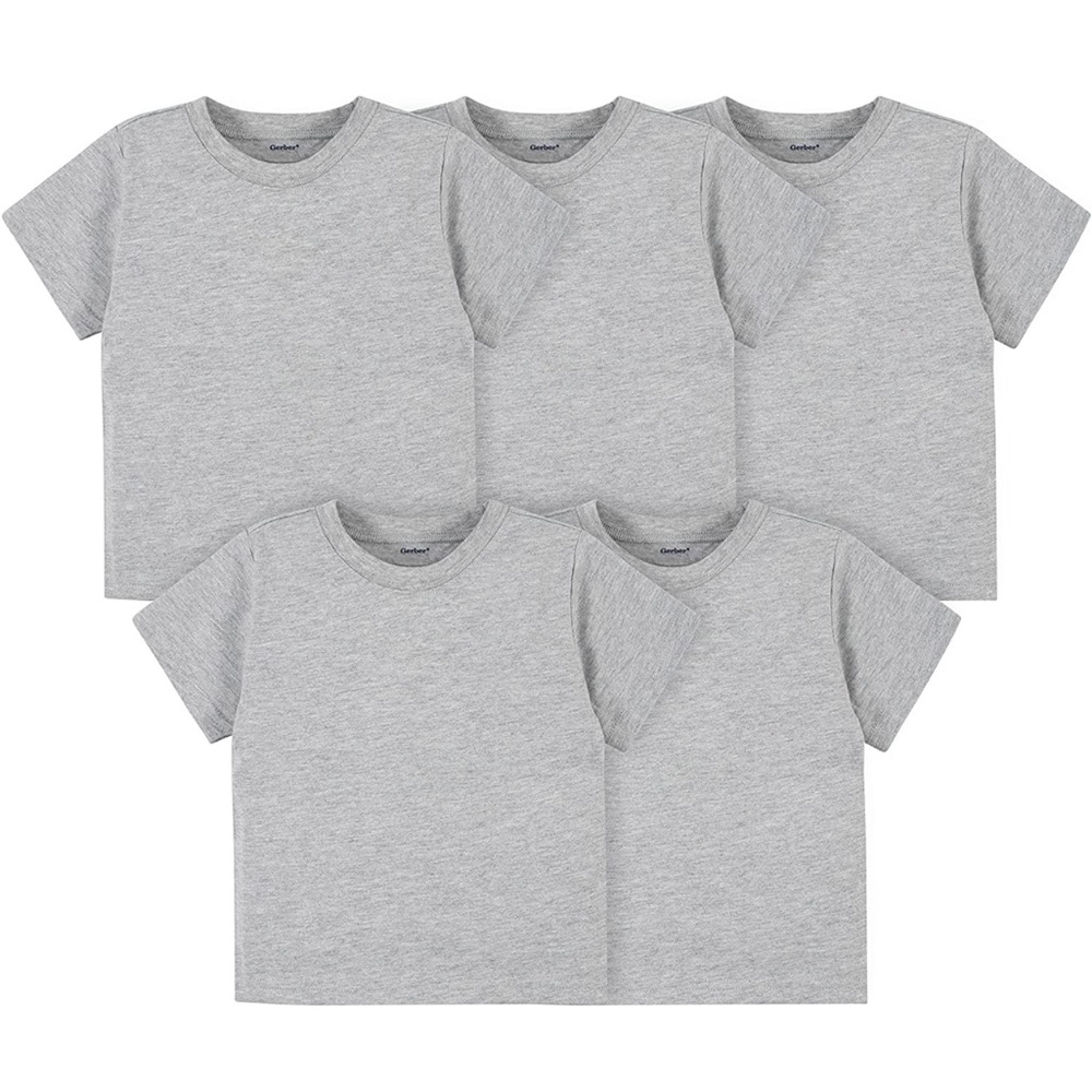 Unisex short sleeve shirts (5 pack)